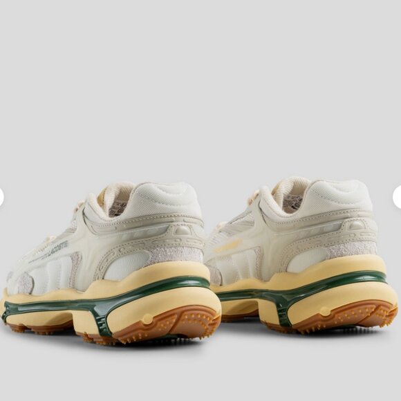 NEW Highsnobiety X Lacoste Sneakers Trainer L003 2K24 White/Eggshell/Green 10.5 main image 10